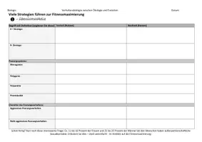 Vorschau - Arbeitsblätter - Biologie: Sammeltabelle - Strategien der Fitnessmaximierung (SII) - Seite 3