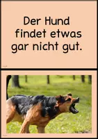 Vorschau - Präsentationen/Tafelbilder - Schulbegleithund Körpersprache / Satz- und Wortkarten (Tafelmaterial) - Seite 2