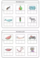 Vorschau - Arbeitsblätter - Freebie "Lautposition" - Auszug aus dem Übungsheft - Seite 3