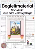 Vorschau - Unterrichtsreihen - Begleitmaterial zum Buch: Der Riese aus dem Geröllgebirge - Deckblatt