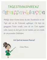 Vorschau - Poster - Giraffenklasse - Seite 1