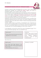 Vorschau - Arbeitsblätter - Arbeitsblätter - A first glimpse into Shakespeare's Language - Seite 1