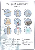 Vorschau - Arbeitsblätter - Winter Themenheft Wortschatz - Seite 2