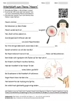 Vorschau - Arbeitsblätter - Arbeitsblatt "Masern" + Onlineübung & MP3 + Infografik - Deckblatt