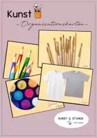 Vorschau - Präsentationen/Tafelbilder - Kunst Organisationskarten / Bildkarten (Tafelmaterial) - Deckblatt