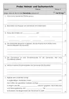 Vorschau - Klassenarbeiten - Materialpaket: LKZ Wasser + Gemeinde 4. Klasse - Seite 2