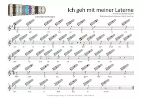 Vorschau - Audio-Dateien - Weihnachtslied für Glockenspiele - Ich geh mit meiner Laterne - Seite 2