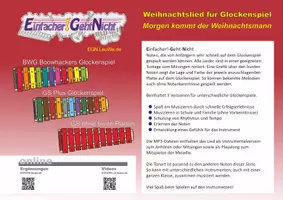 Vorschau - Audio-Dateien - Weihnachtslied für Glockenspiele - Morgen kommt der Weihnachtsmann - Deckblatt