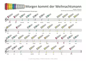 Vorschau - Audio-Dateien - Weihnachtslied für Glockenspiele - Morgen kommt der Weihnachtsmann - Seite 1