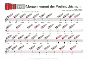 Vorschau - Audio-Dateien - Weihnachtslied für Glockenspiele - Morgen kommt der Weihnachtsmann - Seite 3