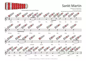 Vorschau - Arbeitsblätter - Laternenlied für Glockenspiele - Sankt Martin - Seite 3