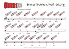 Vorschau - Audio-Dateien - Weihnachtslied für Glockenspiele - Schneeflöckchen, Weißröckchen - Seite 3