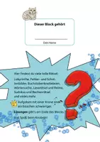 Vorschau - Arbeitsblätter - Rätselblock ab 9 Jahre, Band 2 - Seite 1