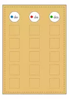 Vorschau - Fördermaterial/Inklusion - Klettmappen Sommer - Silben, Artikel & Anlaute - Seite 3