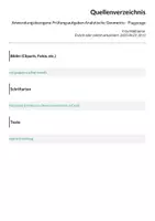 Vorschau - Arbeitsblätter - Anwendungsbezogene Prüfungsaufgaben Analytische Geometrie - Flugzeuge - Seite 1