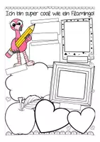 Vorschau - Arbeitsblätter - Meine Stärken Flamingoklasse Deutsch und Ethik in der Grundschule - Seite 1