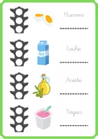Vista previa - Hojas de trabajo - El semáforo de los alimentos. - página 3