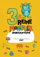 Vorschau - Arbeitsblätter - Monster Malreihen Übungsaufgaben Materialpaket Teil 2 - Seite 1