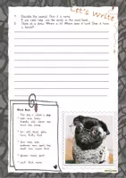 Vorschau - Arbeitsblätter - Let's write! A Writing Competence Unit - Animals - Deckblatt