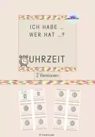 Vorschau - Spiele - Ich habe wer hat Uhrzeit - Deckblatt