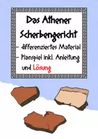 Vorschau - Stundenentwürfe - Antikes Griechenland - Das Athener Scherbengericht - Deckblatt