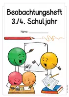 Vorschau - Lehrpläne/Lehrermaterial - Schülerbeobachtung Klasse 3/4 - Bildungsplan Ba-Wü - Seite 1