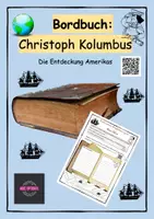Vorschau - Stundenentwürfe - Christoph Kolumbus Bordbuch - Die Entdeckung Amerikas - Deckblatt