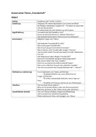 Vorschau - Arbeitsblätter - Frei Sprechen/ Konversation: Thema Freundschaft (ab B1) - Seite 1