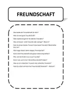 Vorschau - Arbeitsblätter - Frei Sprechen/ Konversation: Thema Freundschaft (ab B1) - Seite 2