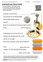 Vorschau - Arbeitsblätter - Lernposter + Arbeitsblatt "Metall" + Onlineübung & MP3 + Mindmap + Infografiken - Seite 1