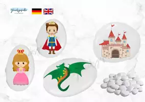 Vorschau - Fördermaterial/Inklusion - Märchen Erzählsteine Sticker Fairy Tale - Deckblatt
