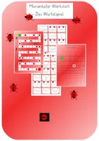 Vorschau - Arbeitsblätter - Marienkäfer Werkstatt - Das Würfelspiel - Deckblatt