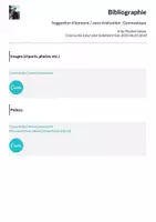 Aperçu - Apprentissages en autonomie - Suggestion d'épreuve / auto-évaluation : Gymnastique - Page 2