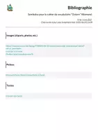 Aperçu - Cartes / Images - Symboles pour le cahier de vocabulaire "Ostern" Allemand - Page 1