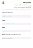 Aperçu - Feuilles d'exercices - Jeu de recherche "Orte in der Stadt" Allemand - Page 3
