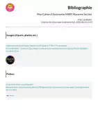 Aperçu - Feuilles d'exercices - Mon Cahier d'Autonomie MARS Moyenne Section - Page 1