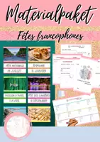 Vorschau - Stundenentwürfe - Materialpaket: Fêtes et traditions francophones (Feiertage) - Deckblatt