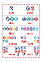 Vorschau - Poster - Ostern - Poster - Auf Deutsch bis 10 zählen - kostenlos - DaZ/DaF - Deckblatt