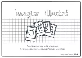 Aperçu - Feuilles d'exercices - Imagier de la boutique de la boulangerie - Page 1