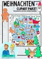 Vorschau - selbst erstellte Cliparts/Grafiken - Weihnachten - Wachsendes Clipart Paket #LMPKracher2020 - Deckblatt