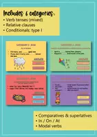Aperçu - Jeux - English Grammar Trivia Game - 6th grade (Anglais) - Page 3