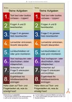 Vorschau - Arbeitsblätter - LERNWÖRTER-Geschichten als konzentriertes Lese-/Schreibschrifttraining in Schulausgangsschrift - SAS - Schülerheft 1 - Seite 1