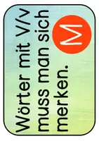 Vorschau - Präsentationen/Tafelbilder - Tafelmaterial - Wörter mit Vv (36 Bild- und Wortkarten) - Seite 2