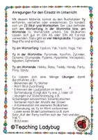 Vorschau - Präsentationen/Tafelbilder - Tafelmaterial - Wörter mit Yy (22 Bild- und Wortkarten - Seite 1