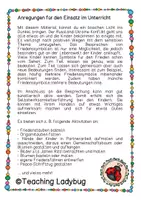 Vorschau - Präsentationen/Tafelbilder - Tafelmaterial - Symbole für den Frieden (14 Bild-/Wortkarten) - Seite 1
