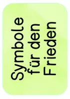 Vorschau - Präsentationen/Tafelbilder - Tafelmaterial - Symbole für den Frieden (14 Bild-/Wortkarten) - Seite 2