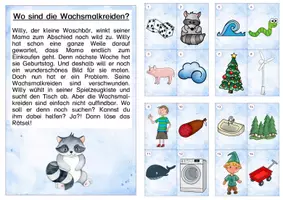 Vorschau - Arbeitsblätter - Lesespaziergang W - Seite 2