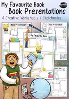 Vorschau - Arbeitsblätter - Book presentation - Sketchnotes für den Englischunterricht - Deckblatt