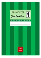 Vorschau - Arbeitsblätter - LERNWÖRTER-Geschichten als konzentriertes Lese-/Schreibschrifttraining in Lateinischer Ausgangsschrift - LA - Schülerheft 1 - Deckblatt