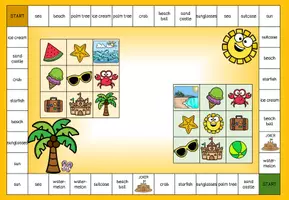 Vorschau - Arbeitsblätter - Materialpaket "Summertime" - Spiele und Material für den Englischunterricht - Seite 2